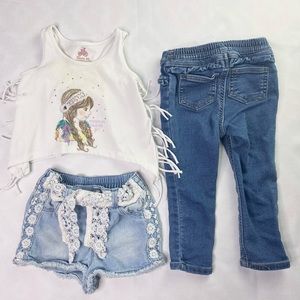 Carter’s Jeans Baby Route 66 Shorts/Tank B…